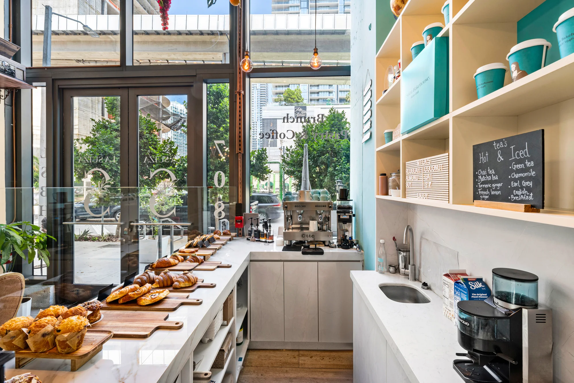 La Suiza Bakehouse storefront interior